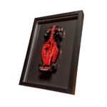 Rama Display  – Suport 3D pentru LEGO F1 Speed Champions, Alb/Negru